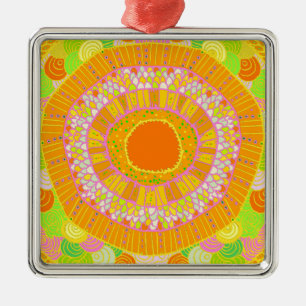 Tropical Del Sol - Arizona Ornament Aus Metall