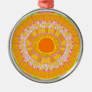 Tropical Del Sol - Arizona Sonne Ornament Aus Metall