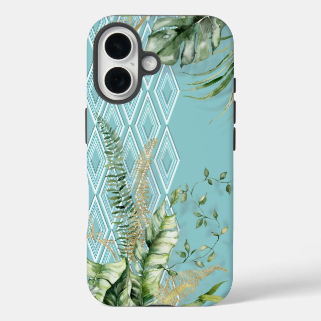 Tropical Diamonds Case-Mate iPhone Hülle (Rückseite)