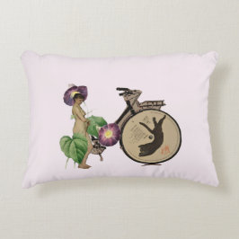 Tropical dreamlike conceptual collage dekokissen