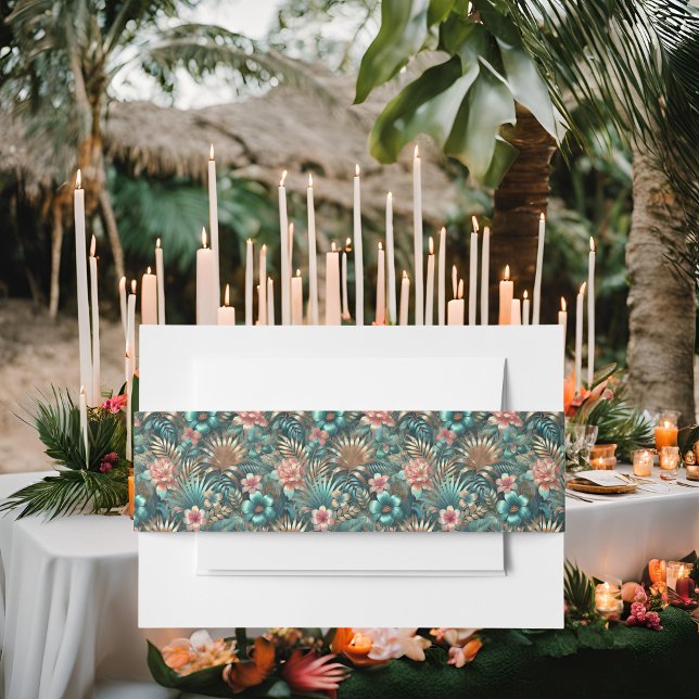 Tropical Elegance Einladung Bly Band (Von Creator hochgeladen)