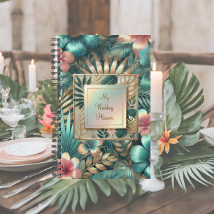 Tropical Elegance Hochzeitsplaner Planer