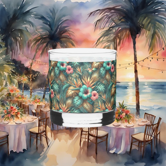 Tropical Elegance Rocks Glass Whiskyglas (Von Creator hochgeladen)