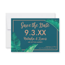 Tropical Elegant Palm Blätter