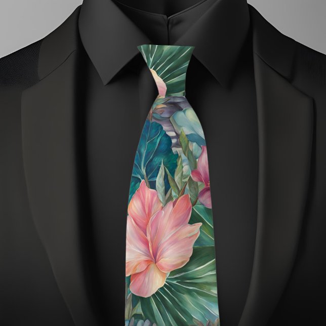 Tropical Essence Necktie Krawatte (Von Creator hochgeladen)