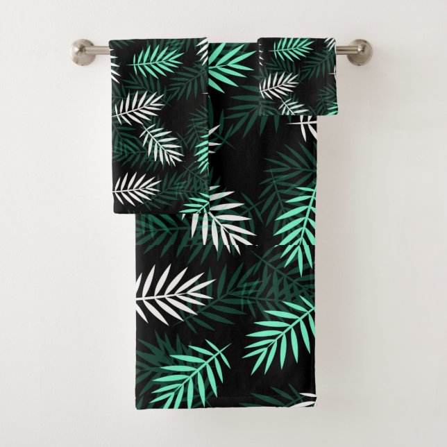 Tropical Ferns Badhandtuch Set (Insitu)