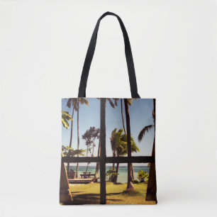 Tropical Fiji Beach Scene