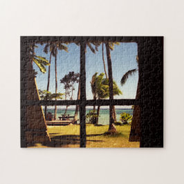 Tropical Fiji Beach Scene 11x14 252pc jpcnm Puzzle