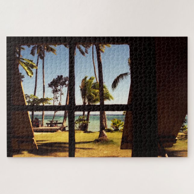 Tropical Fiji Beach Scene 20x30 1014pc jpm Puzzle (Horizontal)