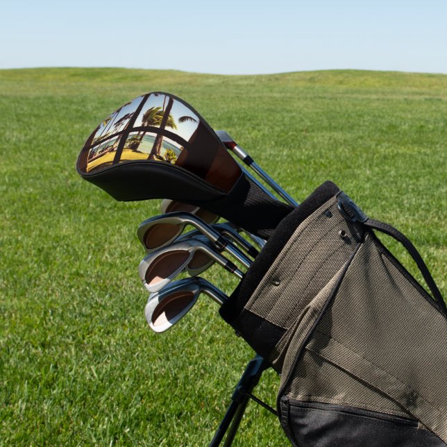 Tropical Fiji Beach Scene dccna Golf Headcover (In SItu)