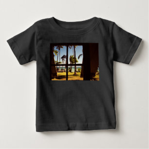 Tropical Fiji Beach Scene iccna Baby T-shirt
