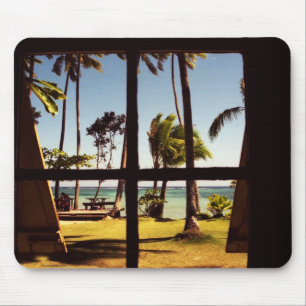 Tropical Fiji Beach Scene mpcna Mousepad