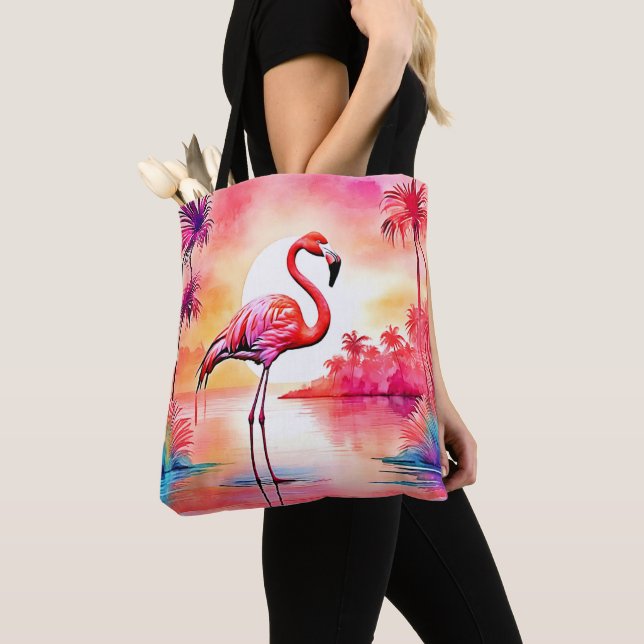 Tropical Flamingo Art (Von Nahem)