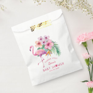 Tropical Flamingo Baby Dusche Gefallen Tasche Geschenktütchen
