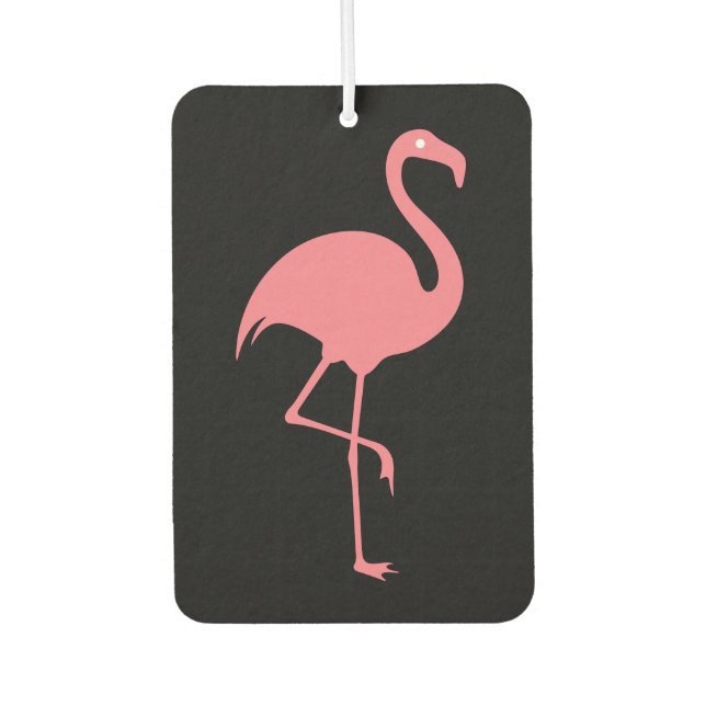 Tropical Flamingo Car Air Fresheners Autolufterfrischer (Vorderseite)