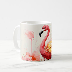 Tropical Flamingo Fantasy Paradise Bloom Kaffeetasse