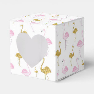 Tropical Flamingo Favor Geschenkboxen Geschenkschachtel