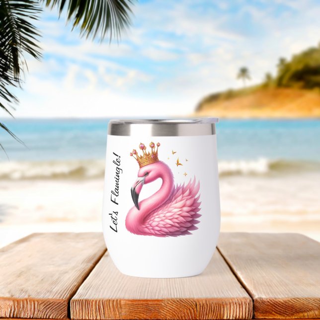 Tropical Flamingo Glam (Strand)