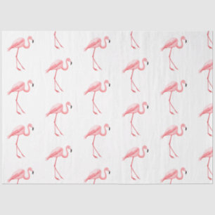 Tropical Flamingo-Serie Design 15 Seidenpapier