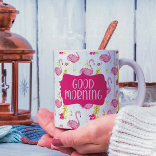 Tropical Flamingos Tasse