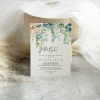 Tropical Floral BabyQ Baby Shower Barbecue