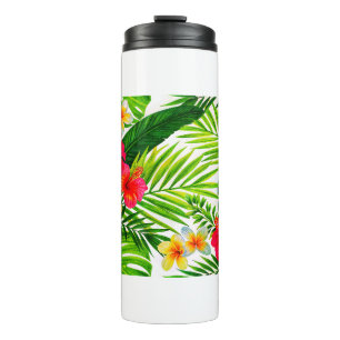 Tropical Floral Gift Thermosbecher
