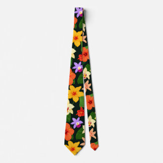 Tropical Floral Neck Tie Krawatte