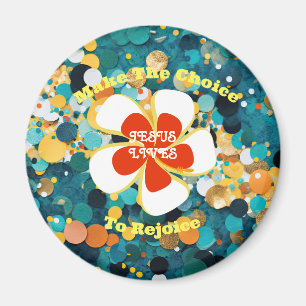 Tropical Flower Magnet