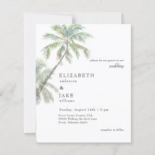 Tropical Foliage Budget Palm Tree II Hochzeit