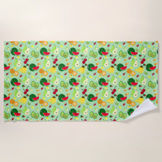 Tropical Frenzy Throw Blanket Strandtuch