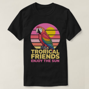 Tropical Friends Kreis T-Shirt