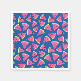 Tropical Frucht Watermelon Muster Serviette