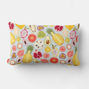 Tropical Fruit Lumbar Pillow Lendenkissen