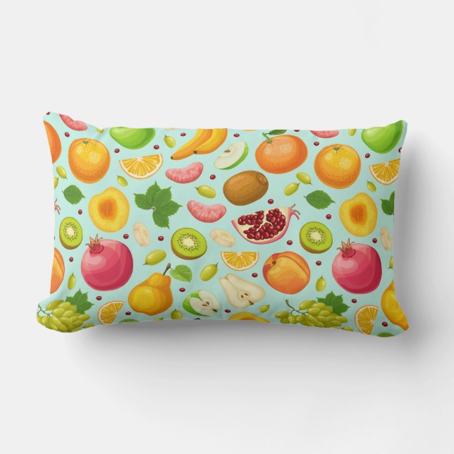 Tropical Fruit Lumbarpillow Lendenkissen (Vorderseite)