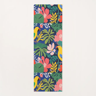 Tropical Garden Modern Expressionism Artwork Yogamatte