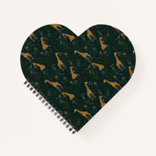 Tropical Giraffe Hangout Notizbuch