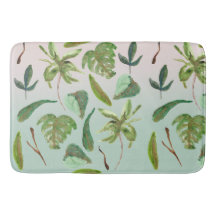 Tropical Gold Green Blätter