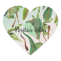 Tropical Gold Green Blätter