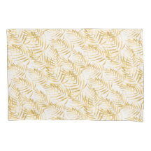 Tropical Gold Palm Leaf