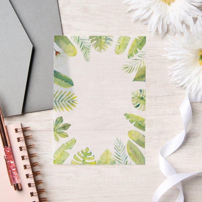 Tropical Green Foliage  (Hochzeit)