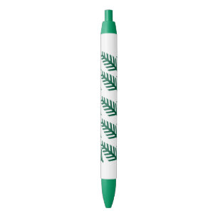 Tropical Green Palm Leaf Kugelschreiber