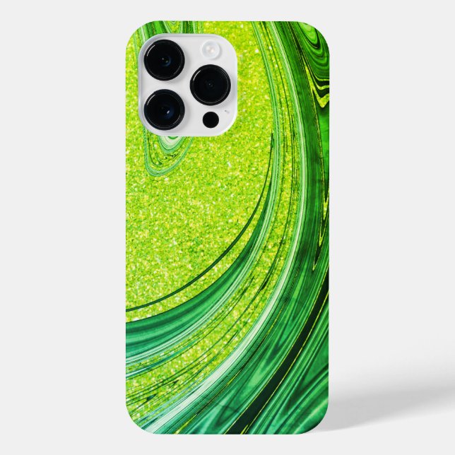 Tropical Green Phone Case iPhone Hülle (Rückseite)
