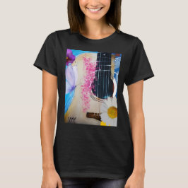 Tropical Guitar T-Shirt