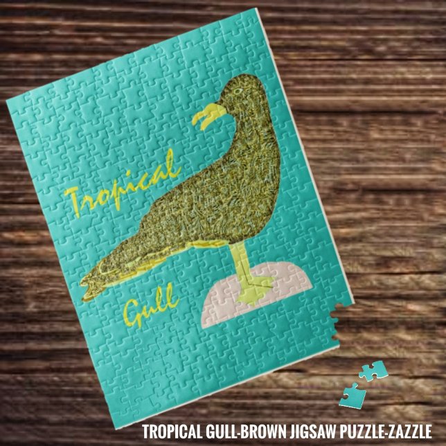 Tropical Gull-Brown Puzzle (Von Creator hochgeladen)