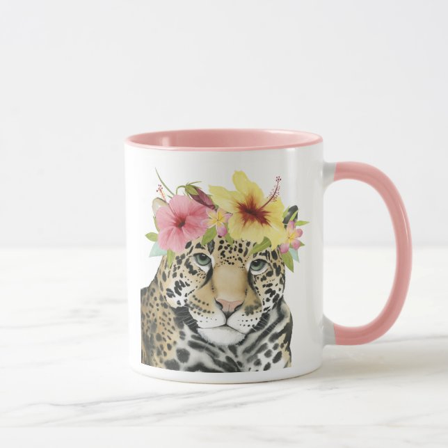 Tropical Halo | Süße Cheetah Tasse (Rechts)