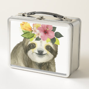 Tropical Halo   Sweet Sloth Metall Brotdose