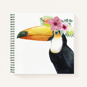 Tropical Halo - Toucan Notizbuch