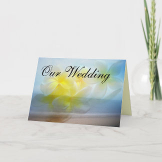 Tropical Haven Wedding Einladung