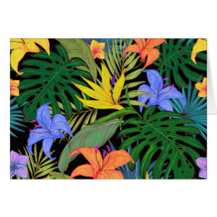 Tropical Hawaii Aloha Blume Graphic