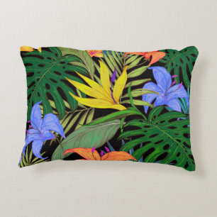 Tropical Hawaii Aloha Blume Graphic Dekokissen